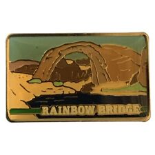Vintage Rainbow Bridge National Monument Scenic Travel Souvenir Pin picture
