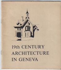19th Century Architecture in Geneva New York Photo Illustrated 1978 picture