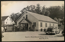 Vintage Postcard 1940's Daniel L. Moore Chapel, Alton Bay, New Hampshire (NH) picture