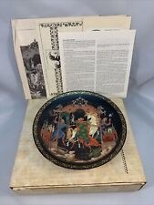 Bradford Exchange Firebird 1990 THE GOLDEN BRIDLE Russian 5th Collector Plate picture