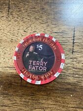 TERRY FATOR THE MIRAGE LAS VEGAS CASINO LIMITED EDITION $5 CHIP -  picture