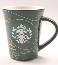 Starbucks 2020 Holiday Christmas Tree Mug Coffee Cup  10oz Green W/ Logo  picture