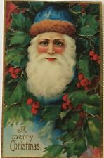 VTG Merrimack Christmas Postcard Replica of the Antique Original UNUSED Santa175 picture