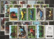 TRUCARDS-FULL SET- VETERAN AND VINTAGE CARS 1972 (M30 CARDS) EXCELLENT picture