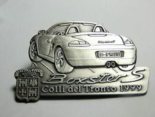 Porsche Boxster S Lapel Pin  _ Colli del Tronto 1999 Auto Show Pin (X-Lg) picture