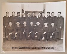 Vtg F. E. Warren A. F. B. Wyoming Black/White Group Photograph 8