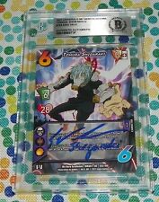 Eric Vale Signed Tomura Shigaraki My Hero Academia Universus Card BAS #154 picture