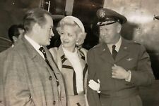 Marilyn Maxwell Bob Hope Air Force General Germany USO c1950 VINTAGE PHOTO picture