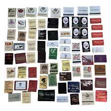 Lot of 73 Vintage Hotel Restaurant Advertising Matchbook Matches picture