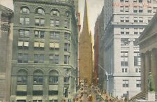 NEW YORK CITY - Wall Street showing Federal Hall picture
