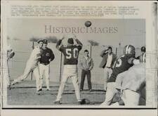 1967 Press Photo Dallas Cowboys players during practice workout in Dallas picture