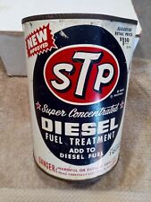 VTG STP Diesel fuel treatment steel oil can quart advertising picture