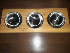 NEW - Beringer Main & Vine 3-Serving Appetizer Dish or Serving Tray   picture