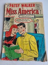 Patsy Walker in Miss America # 72, Atlas 1955 Comic, (1955/80), low grade .5 picture