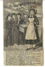 AM-030 Sapolio Soap, Enoch Morgan's Sons, Victorian Advertising Trade Ephemera picture
