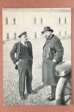 Bonch-Bruevich and LENIN near car in Moscow 1918. Russian postcard USSR 1959 picture