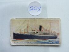 Merchant Ship World  Imperial Tobacco CARD 1924 SS CALIFORNIA  CLOSE TO TITANIC picture