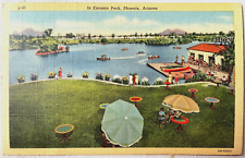 Vintage Postcard 1948 Encanto Park Phoenix Arizona (AZ) picture