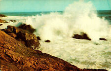 Rolling Surf - Crashing Waves - Real Photo Postcard picture