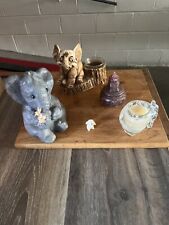 Elephant Candles Lot Of 6 picture