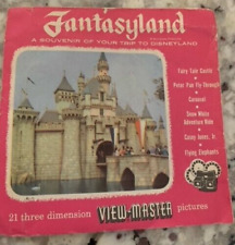 Early DISNEYLAND 1956 VIEW MASTER ENVELOPE ONLY 