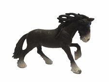 Schleich Shire Stallion 2012 Black Running Horse  No Tags picture