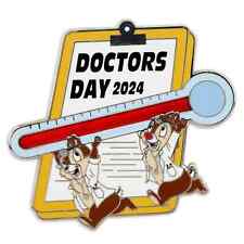 DISNEY DOCTORS DAY 2024 CHIP and DALE LIMITED RELEASE PIN-FREE SHIPPING picture