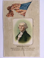 Patriotic Postcard-George Washington  1908 picture