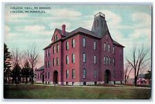 c1910s College Hall Mt. Morris College Mt. Morris Illinois IL Unposted Postcard picture