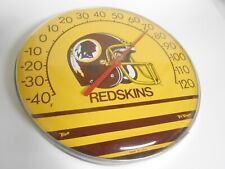 Vintage Tru Temp Washington Redskins Football NFL Wall Thermometer  WORKS USA picture