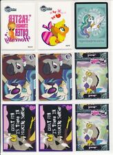 Enterplay My Little Pony Stickers Tattoos Chase Insert Mixed Lot (9) Cards #5 picture