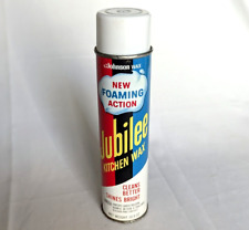 Vintage Johnson Wax Jubilee Kitchen Wax 10.5oz Spray Can 1960s 1970s picture