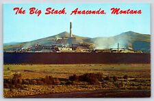 Montana Anaconda Company's Smelter Vintage Postcard picture