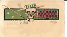 Rare 1904 Easy Street Skull Postcard By  Blaesi And Bell picture