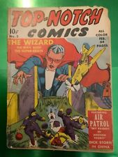 1940 Top-Notch Comics #3 PR 0.5 PRE-BLACK HOOD PRE-WW2 WWII only 2 on eBay picture