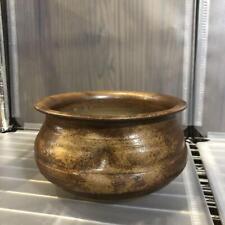 Bowl Japanese Pottery of Bizen #2765 9x16.5cm/3.54x6.49