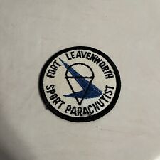 Original Vietnam 1960s Fort Leavenworth Sport Parachutist Club Airborne Patch picture