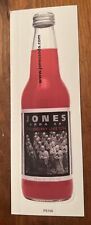Jones Soda Sticker Strawberry Lime 7 -1/2