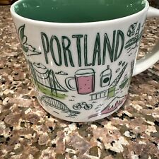 Starbucks Portland You Are Here Collection Coffee Mug 14oz Excellent Condition picture