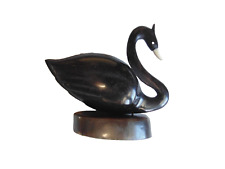 Vintage Carved Swan Bird Duck Figurine ~ Art Deco ~  Retro ~ Bakelite? Wood?  ~ picture