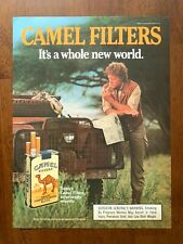 1986 Camel Cigarettes Filters Vintage Print Ad/Poster Man Cave Bar Decor   picture