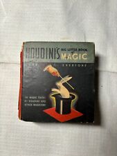 Houdini's Big Little Book of Magic 1927 by Beatrice Houdini - Harry Houdini picture