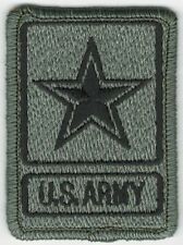 ACU Foliage Green Black US United States Army Star Embroidery Patch picture