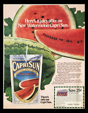 1984 Capri Sun Natural Fruit Drink Circular Coupon Advertisement picture