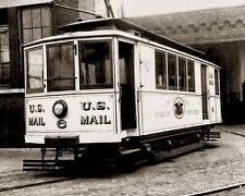 1956 CHICAGO  POST OFFICE STREETCAR  8.5X11 PHOTO picture