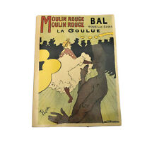 1988 Moulin Rouge Notepad Notebook F4 picture