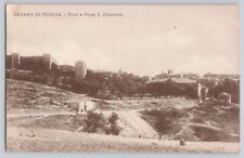 Orsara di Puglia Panorama Postcard Foggia, Apulia, Southern Italy 1910s-1920s picture