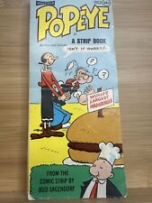 Popeye A Strip Book #2912 (1968) Saalfield VG picture