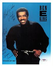 Ben E King Musician Singer Signed Autograph 8 x 10 Photo PSA DNA j2f1c *71 picture