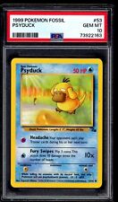 PSA 10 Psyduck 1999 Pokemon Card 53/62 Fossil picture